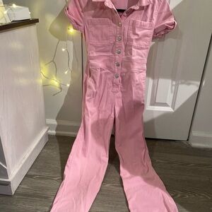 Abercrombie Kids Pink Button-Up Bodysuit